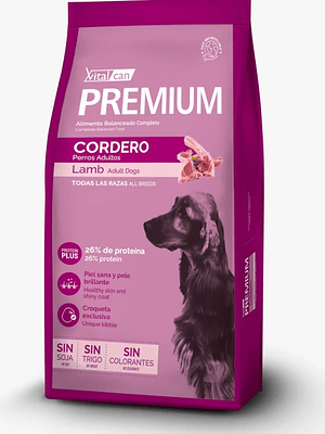 VitalCan Premium Cordero Perro Adulto 20 Kg