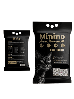 Arena Sanitaria Aglut.Minino Lavanda 4 Kg Variedades