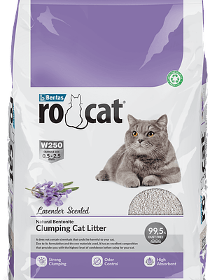 Arena Aglutinante Rocat 8,5 Kg Aroma Lavanda