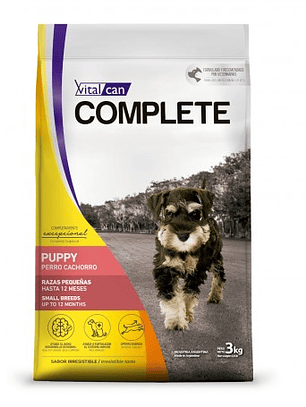 Vitalcan Complete Cachorro Raza Pequeña 3 Kg