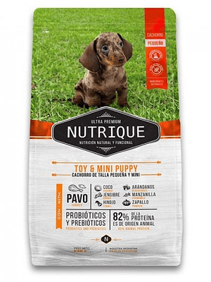 Nutrique Toy y Mini Puppy 3 Kg