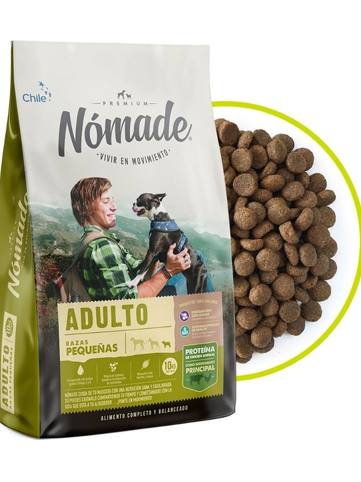 Nomade Adulto Raza Pequeña 3 Kg 1