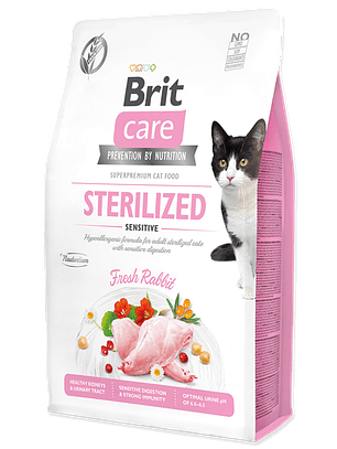 brit gato 2kg sabor conejo