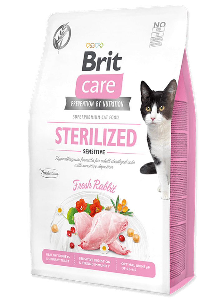 brit gato 2kg sabor conejo 1