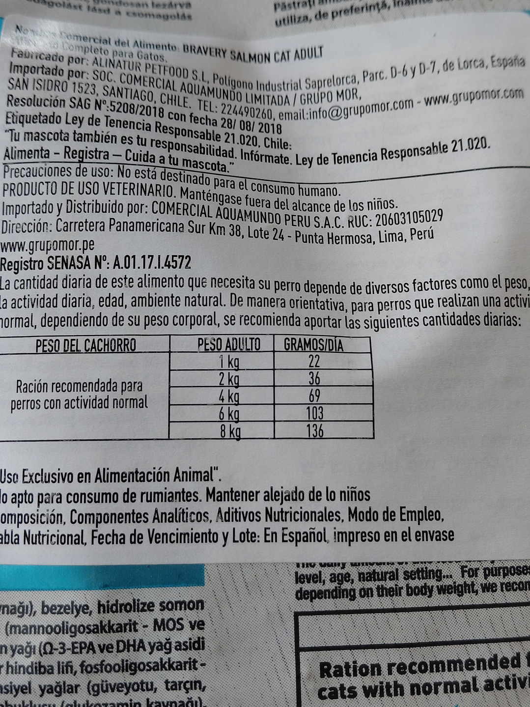 Bravery Salmon Gato 2 kgs 2