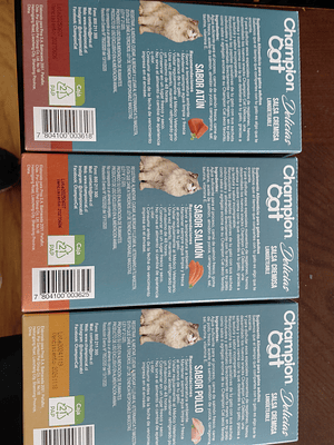 Champion Cat Delicias cremosas Distintos Sabores