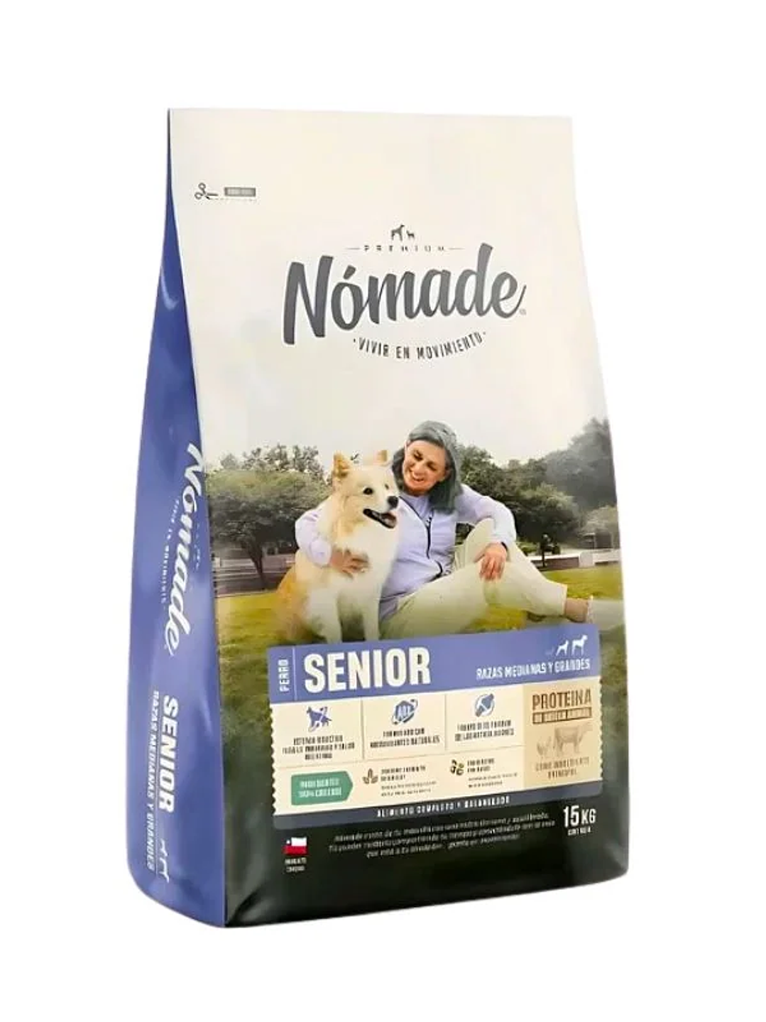 Nomade Senior Raza Mediana y Grande 1