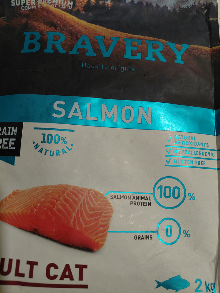 Bravery Gato Adulto 2 Kgs. 1