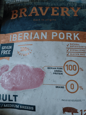 Bravery Perro Adulto Cerdo (Pork)