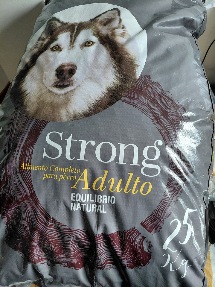 Strong Adulto p/perros 25 Kilos 1