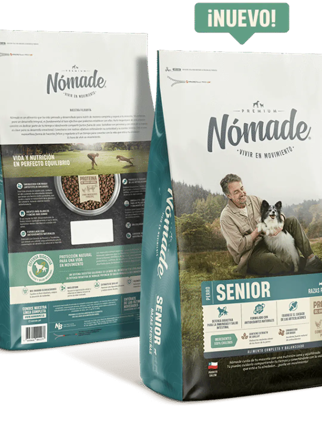 Nomade Senior Raza Pequeña 9 Kg 1