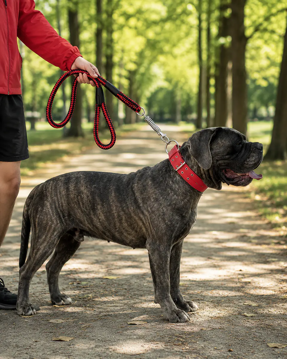 Correa Antitirones con Resorte 1,5 m para Perro 4