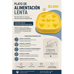 Plato alimentación lenta