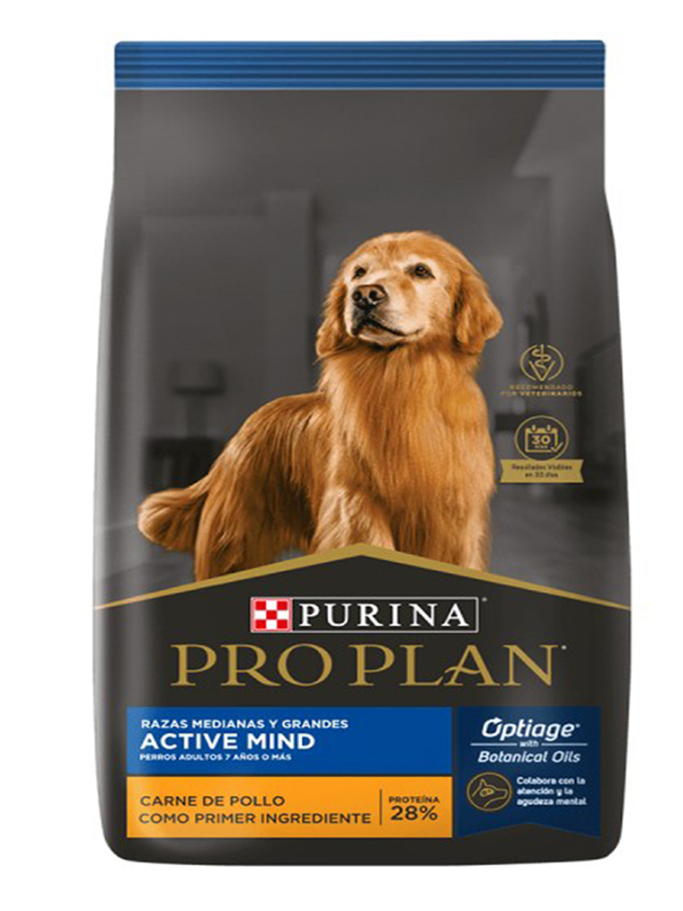 Pro Plan Active Mind Razas Grandes y Medianas + 7 1
