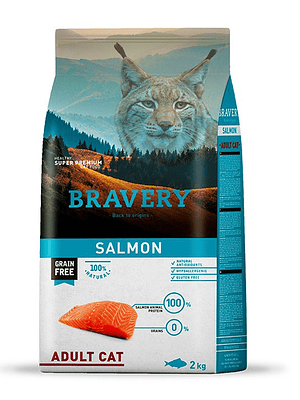 Bravery Gato Salmon Adulto 