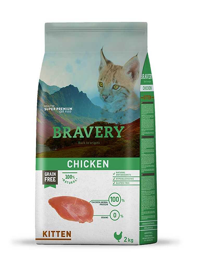 Bravery Kitten Sabor Pollo 1