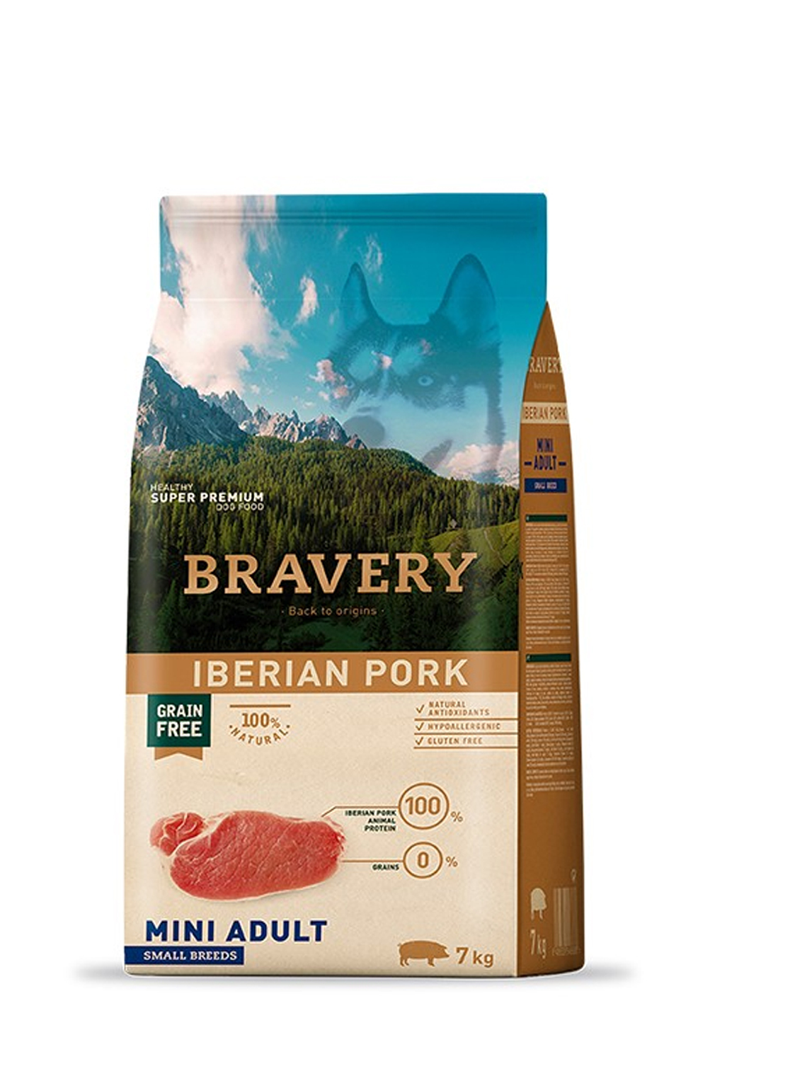 Bravery Iberian Pork Mini Adulto Small Breeds 1