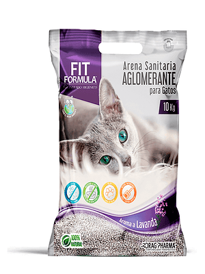 Arena Sanitaria Aglomerante Fit Formula Lavanda