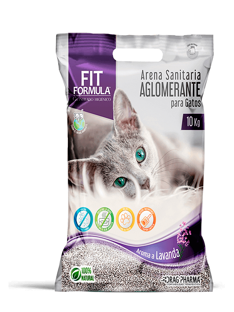Arena Sanitaria Aglomerante Fit Formula Lavanda 1