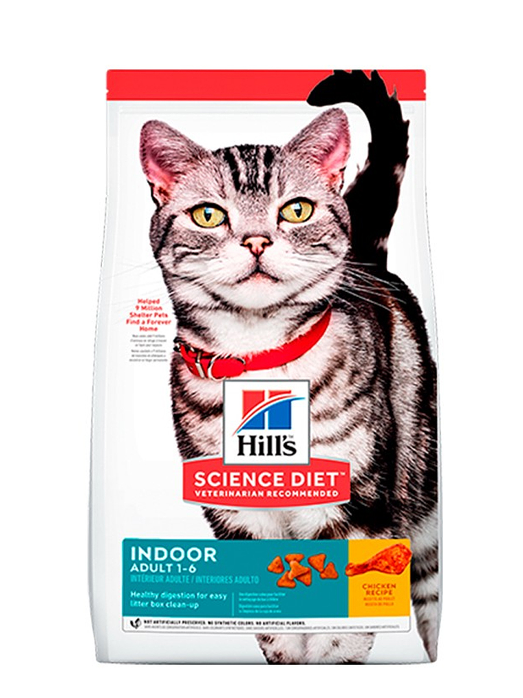 Hill Adulto 1-6 Indoor Felino 1