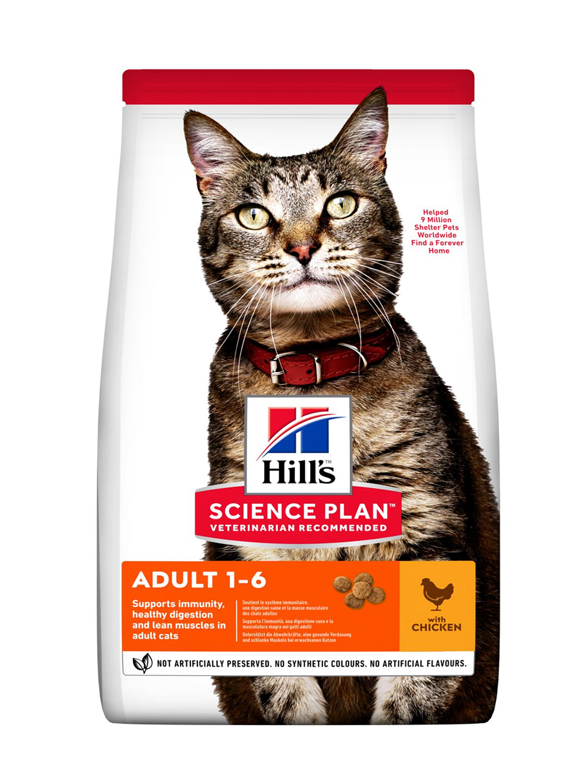 Hill Adulto 1-6 Optimal Care Felino 1