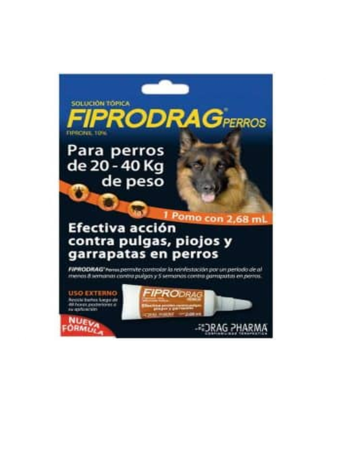 Fiprodrag pipetas Antipulgas y Garrapatas Perros y Gatos  4