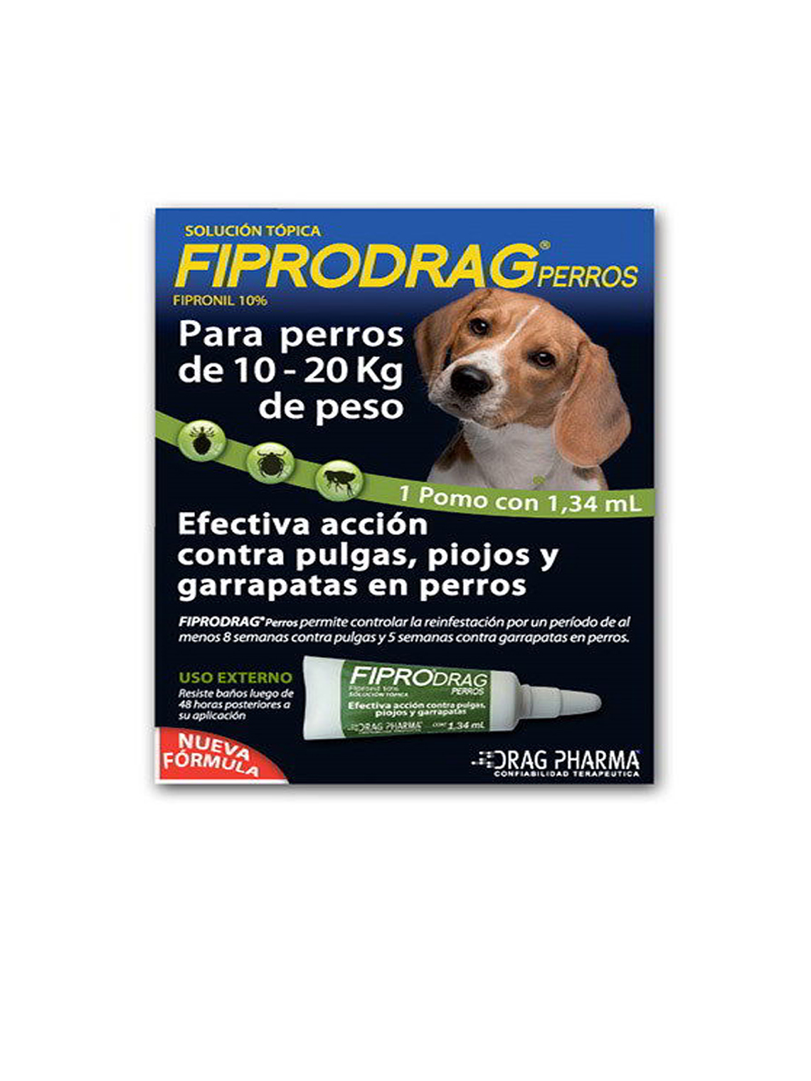 Fiprodrag pipetas Antipulgas y Garrapatas Perros y Gatos  3