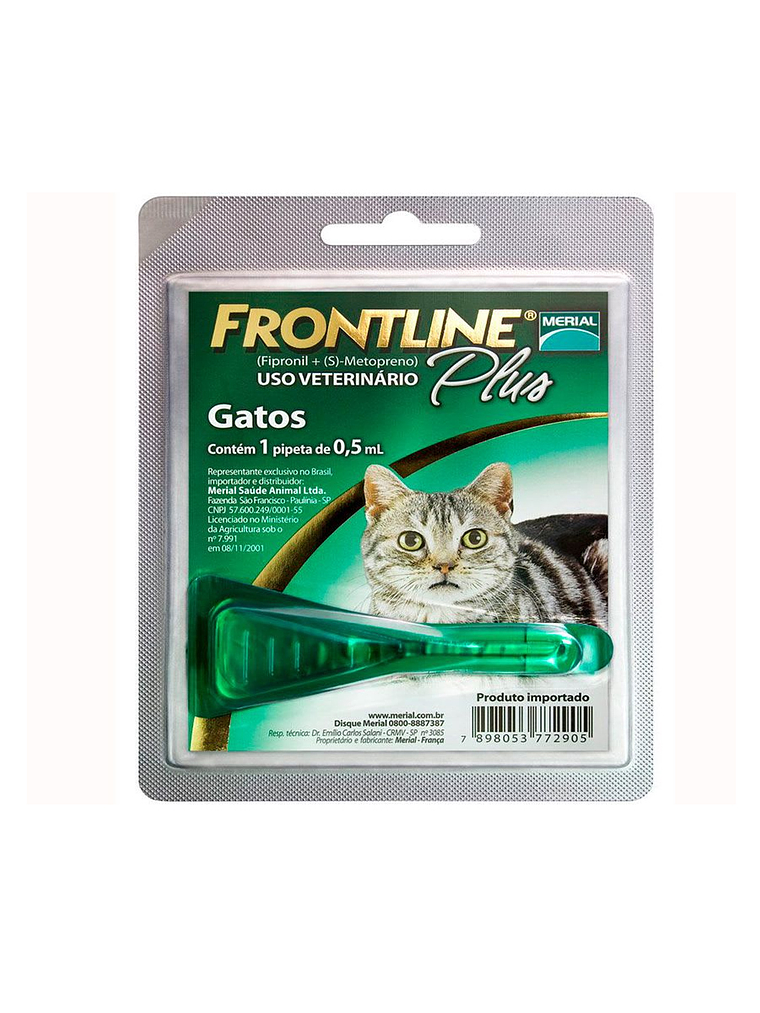 Frontline Plus Pipeta Antipulgas y Antigarrapatas 4