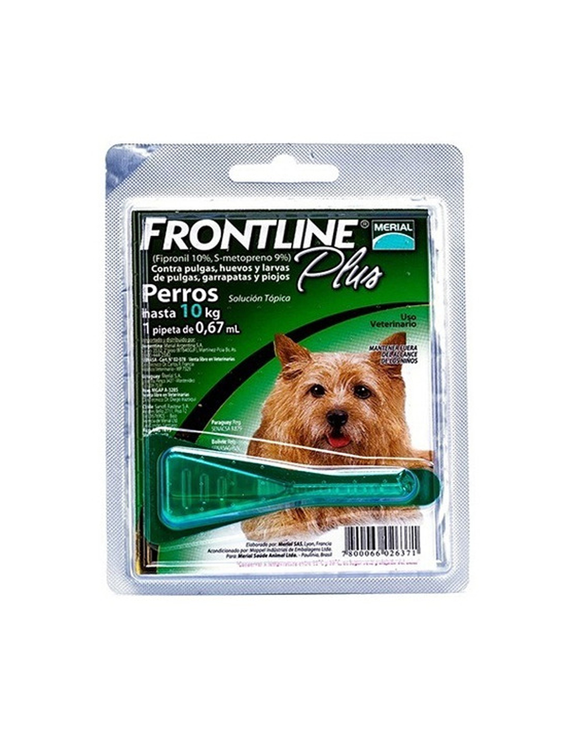 Frontline Plus Pipeta Antipulgas y Antigarrapatas 5