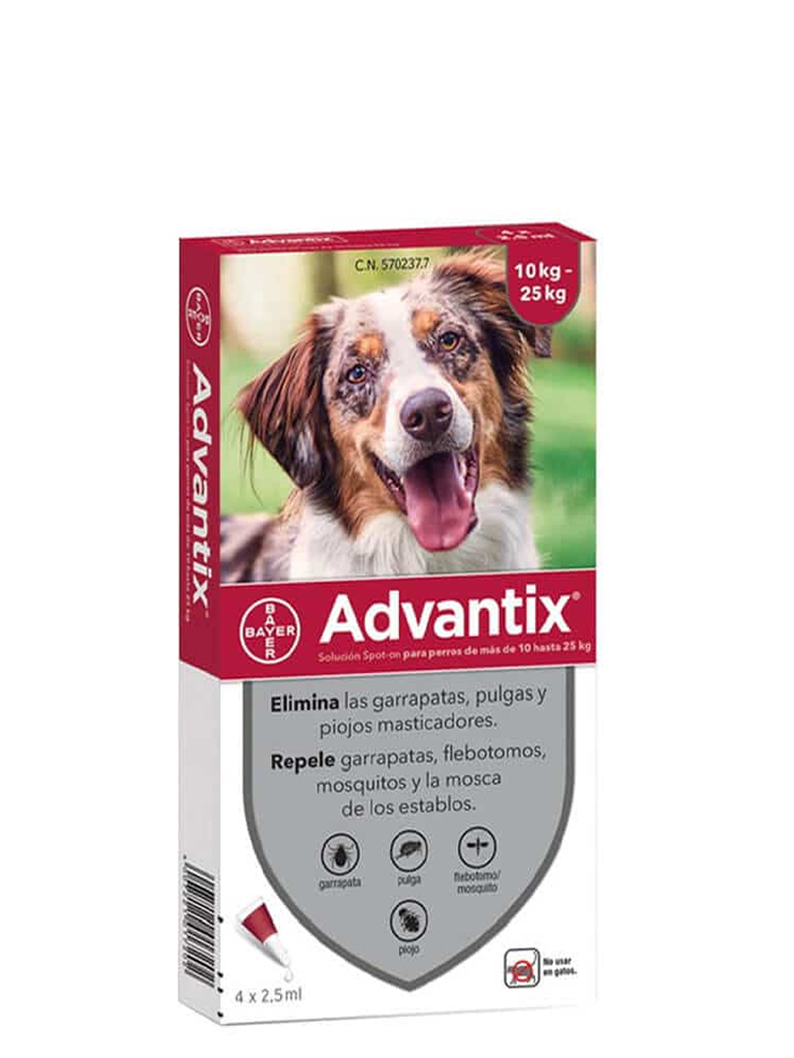 Advantix Pipeta Antiparasitario Perros 3