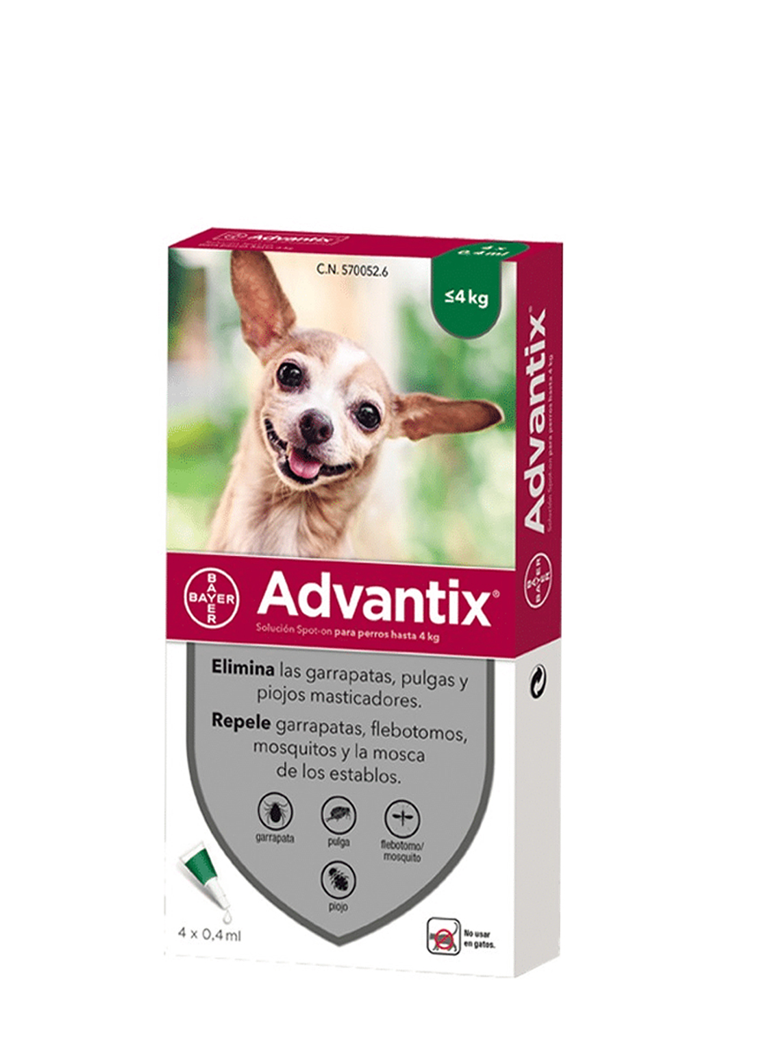 Advantix Pipeta Antiparasitario Perros 5