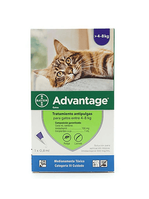 Advantage Pipeta Gatos