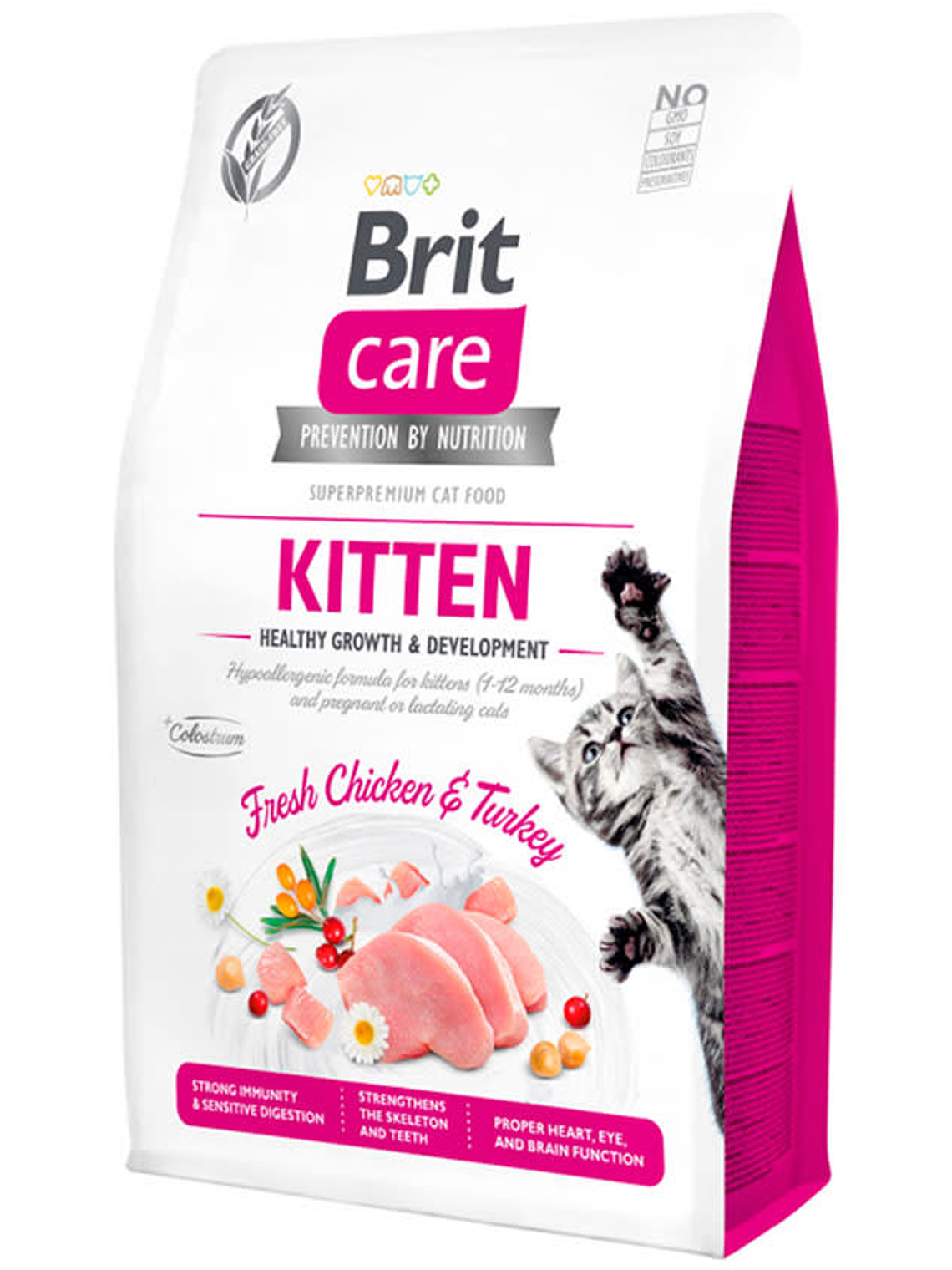 Brit Care Cat Grain - Free kitten Healthy Growth and Development  1
