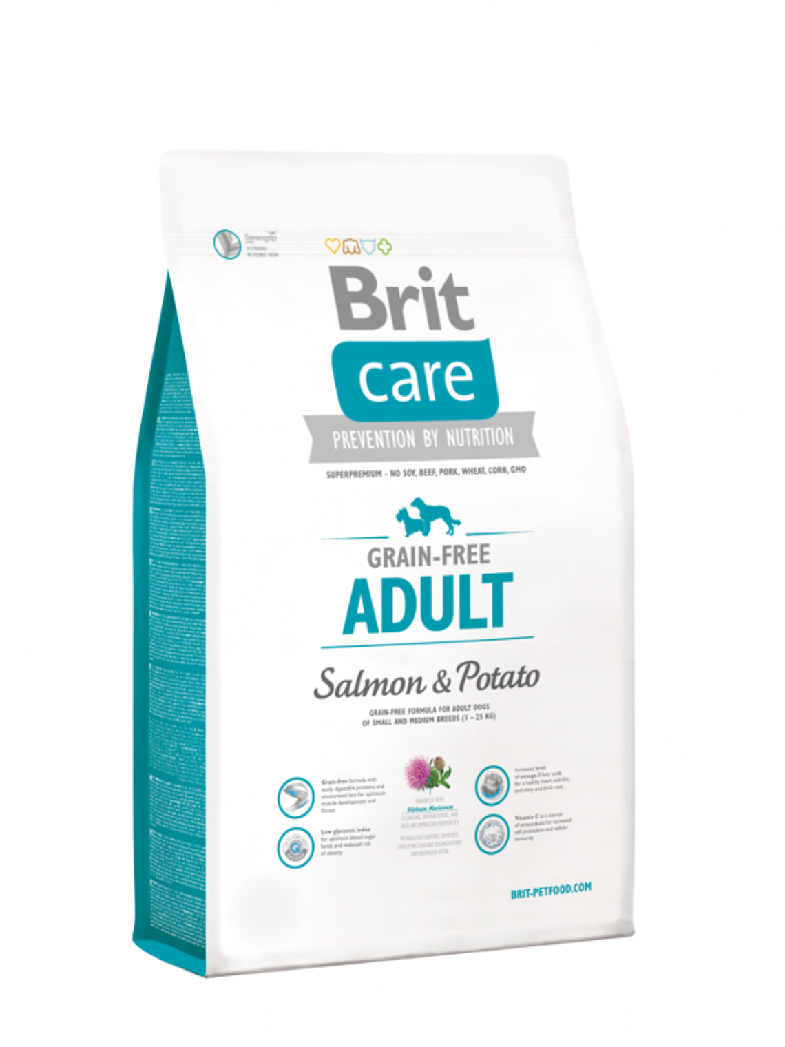 Brit Care Grain Free Adult Salmon Y Potato 1
