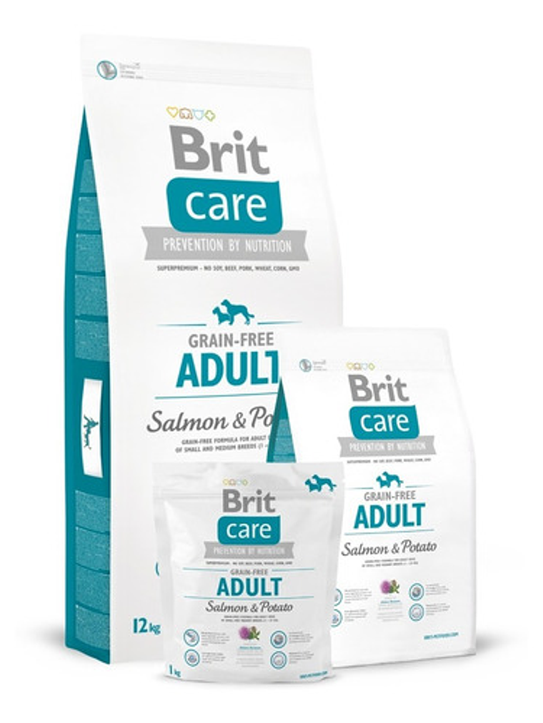 Brit Care Grain Free Adult Salmon Y Potato 2