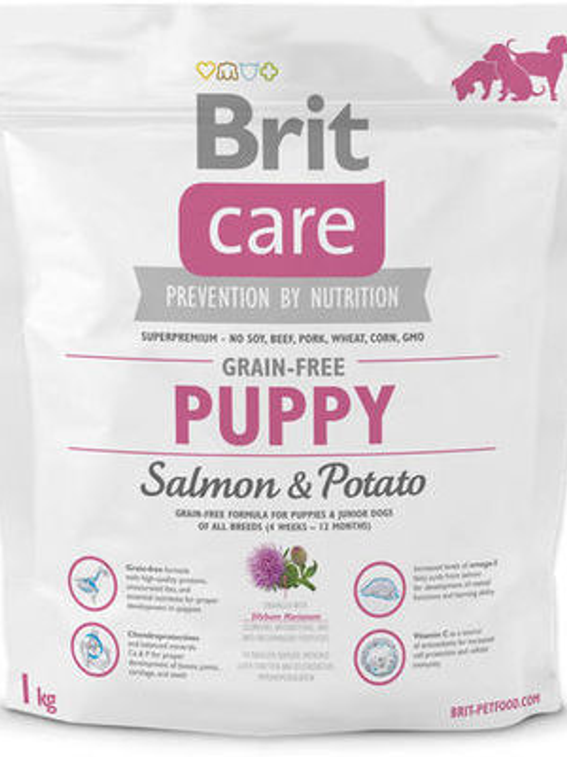Brit care Puppy Salmon Popato Grain Free 2