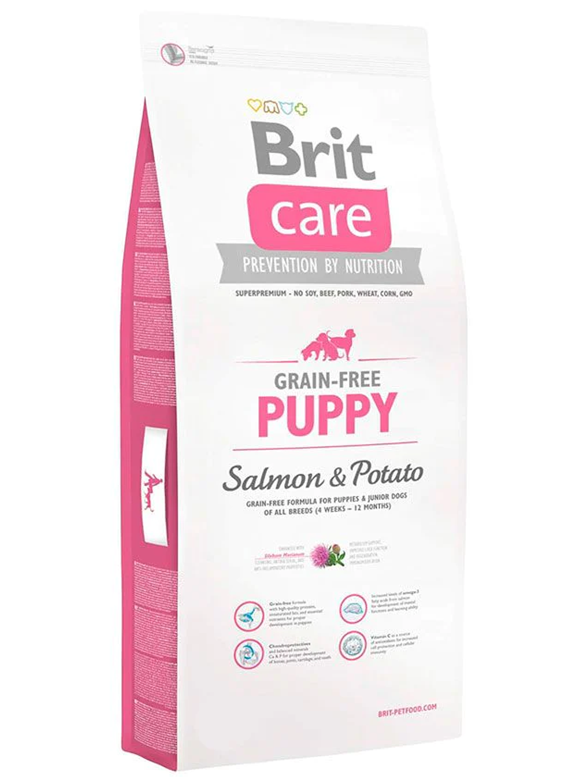 Brit care Puppy Salmon Popato Grain Free 4