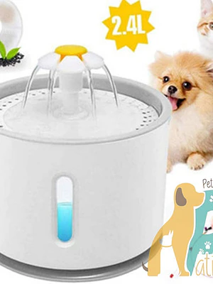 Fuente Para Gato O Perro De 2.4 L Eléctrica 