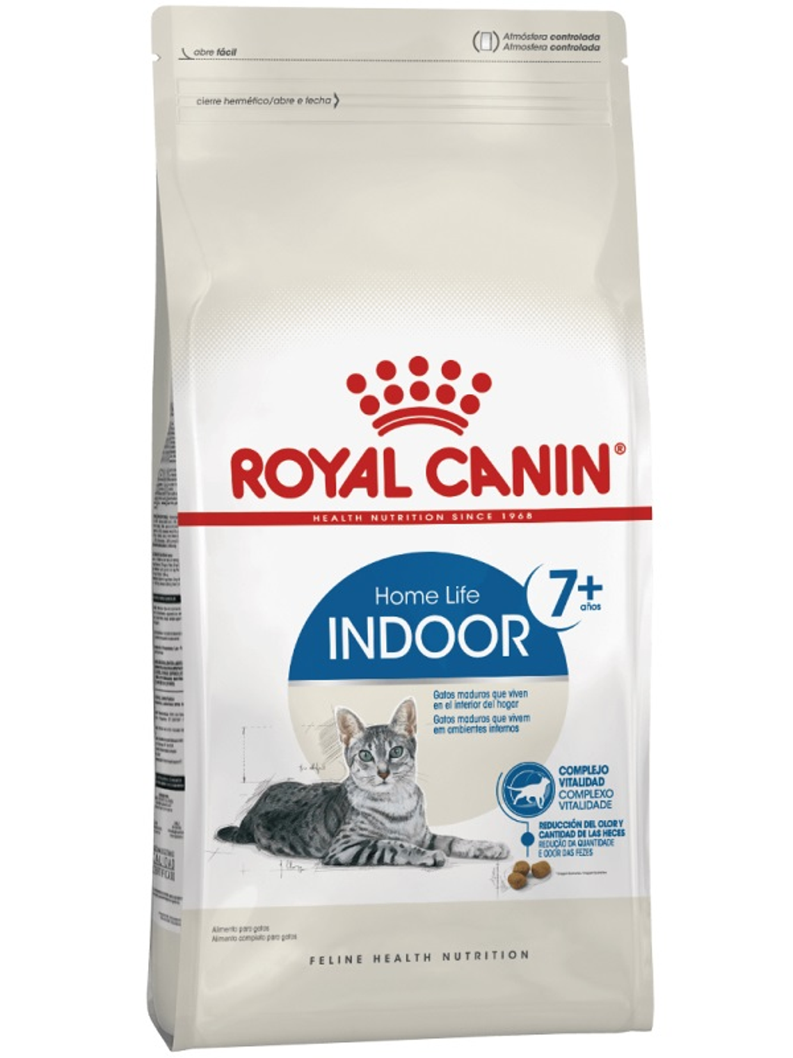 Royal canin gato adulto +7 años indoor 1