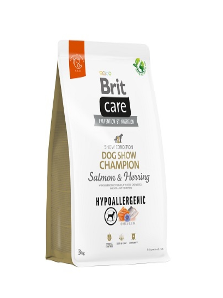 Brit Care Dog Show Champion Salmon y Arenque 1