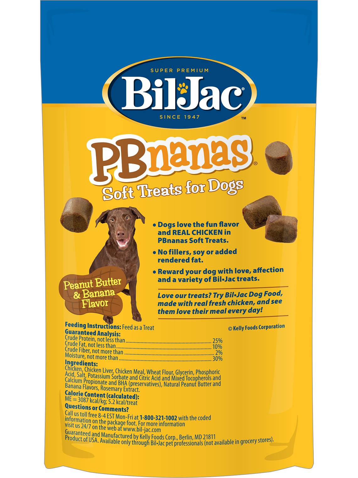 BilJac PBnanas 113g 2