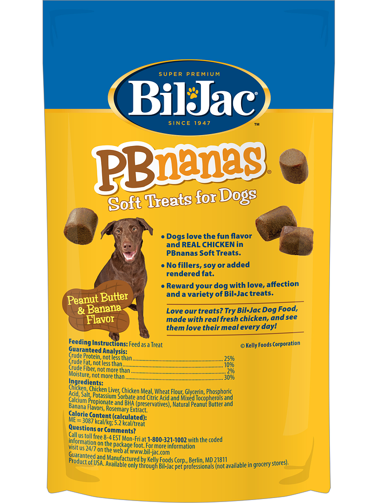 BilJac PBnanas 113g 2