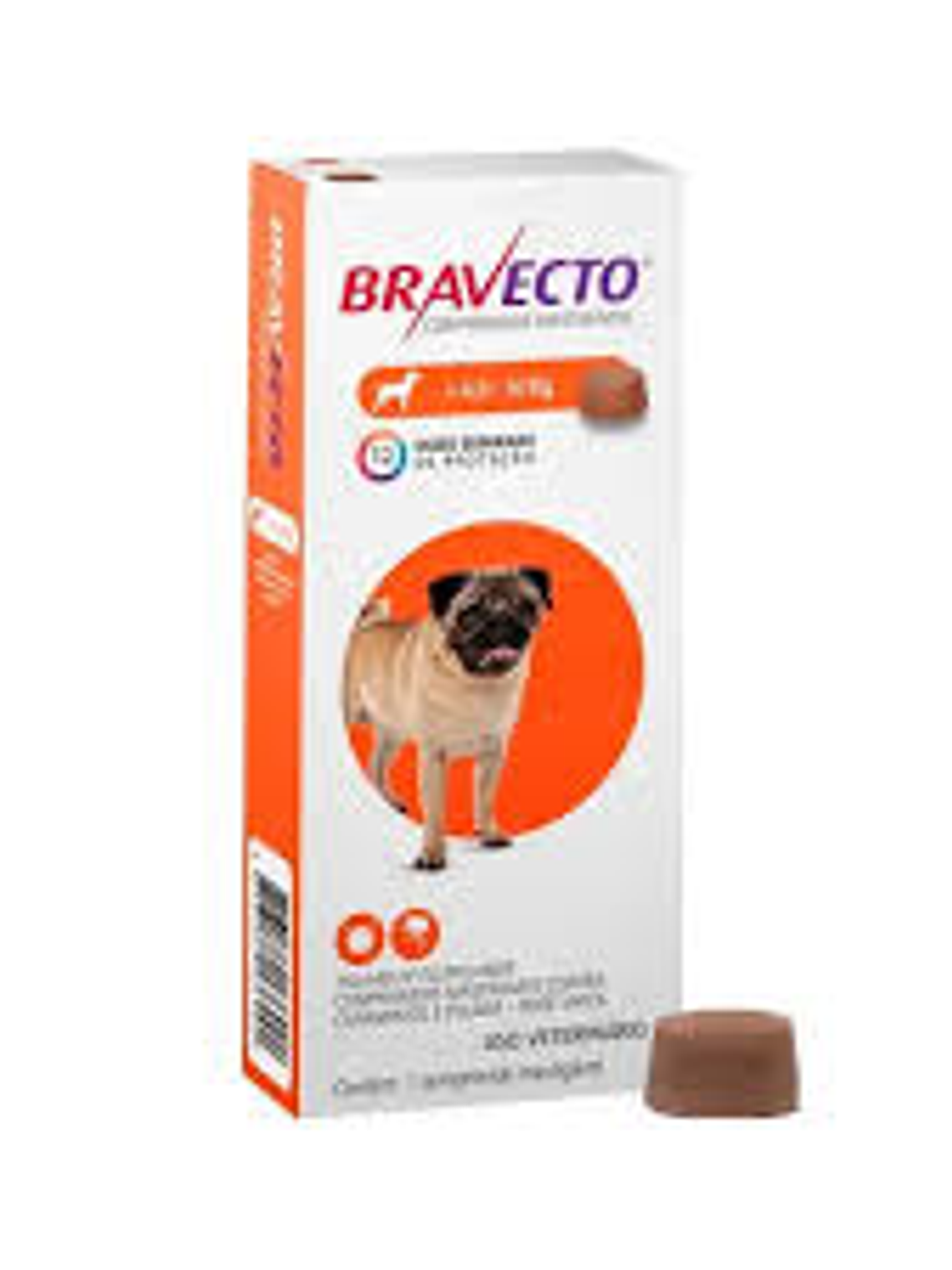 Bravecto Antiparasitario 1 comprimido Masticable Perros 3