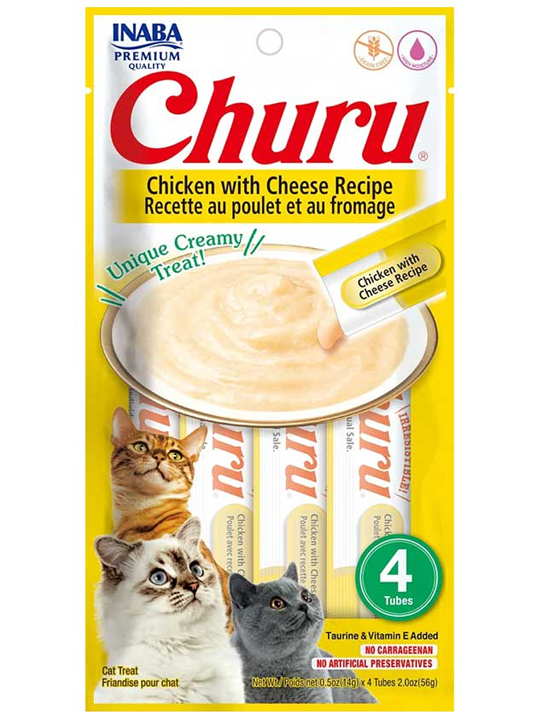 Churu de Pollo con Queso 4 unidades de 56g  1