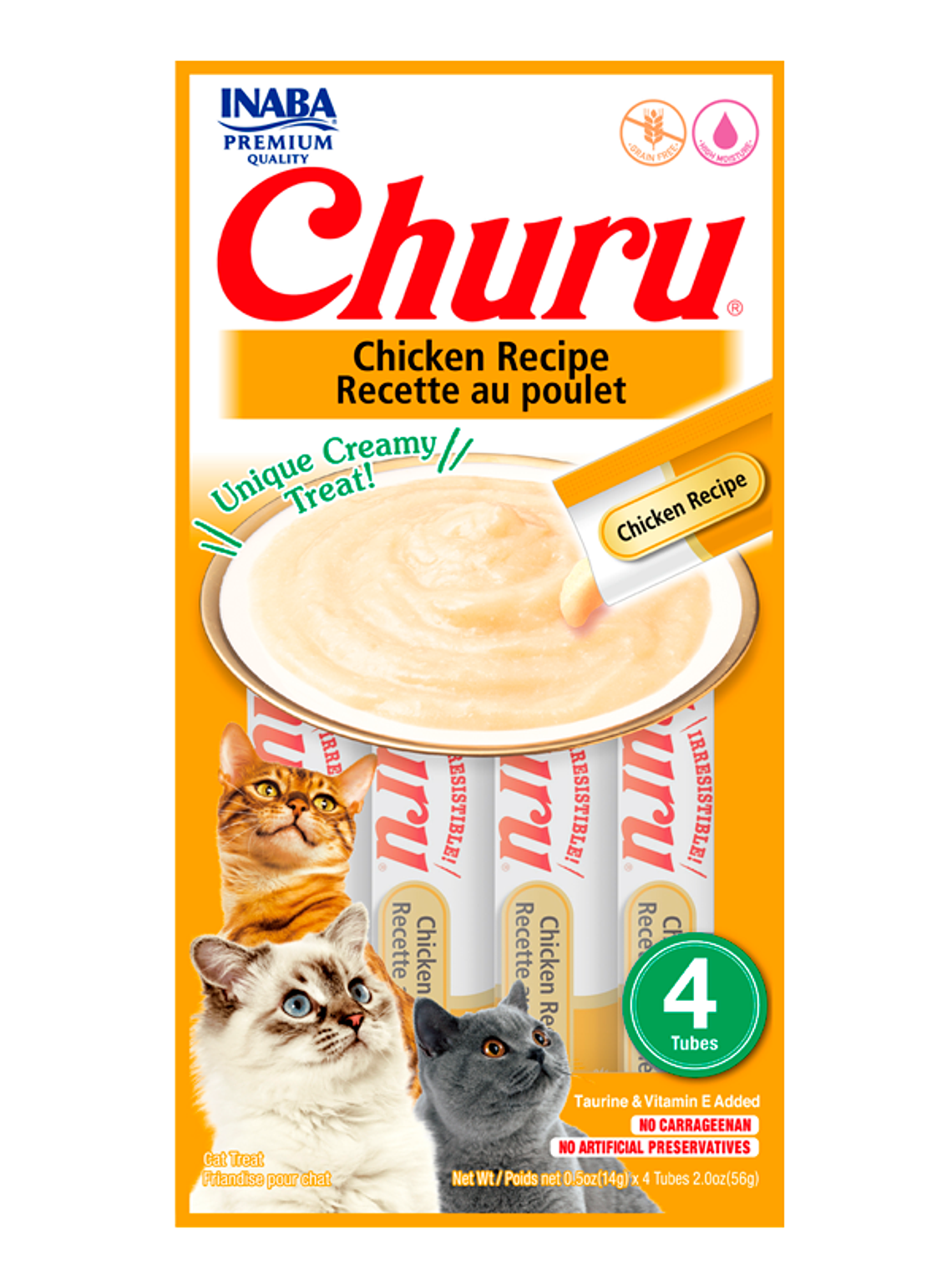 Churu de Pollo 4 unidades 56g  1