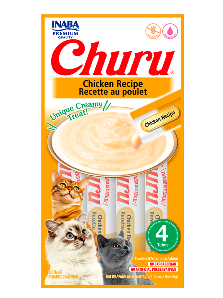 Churu de Pollo 4 unidades 56g  1