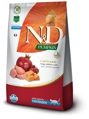 Alimento N&D Pollo, Calabaza y Granada  1.5kg 