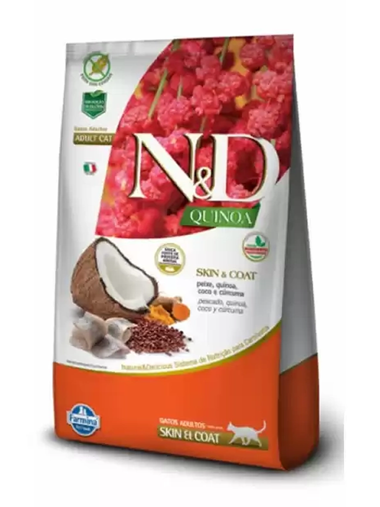 Alimento NyD SKIN & COAT  Pescado, Quinua, Coco Y Cúrcuma 1.5kg 1