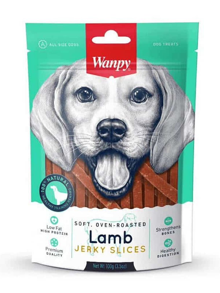 Wanpy Lamb Jerky Slices 100g 1