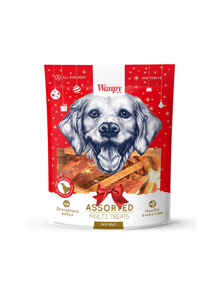 Wanpy Assorted Multi Treats 300g  1